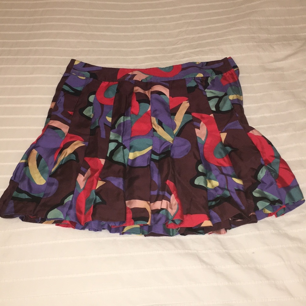 Silk CLUB MONOCO Pleated skirt